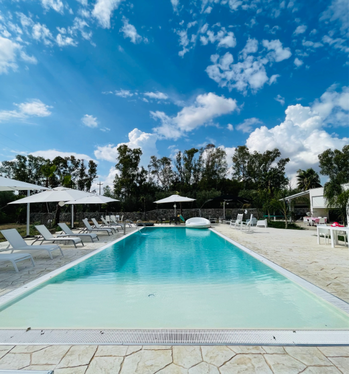 appartamento con piscina in salento